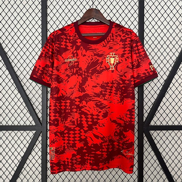 Tailandia Camiseta Portugal Pre-Match 2024 Rojo